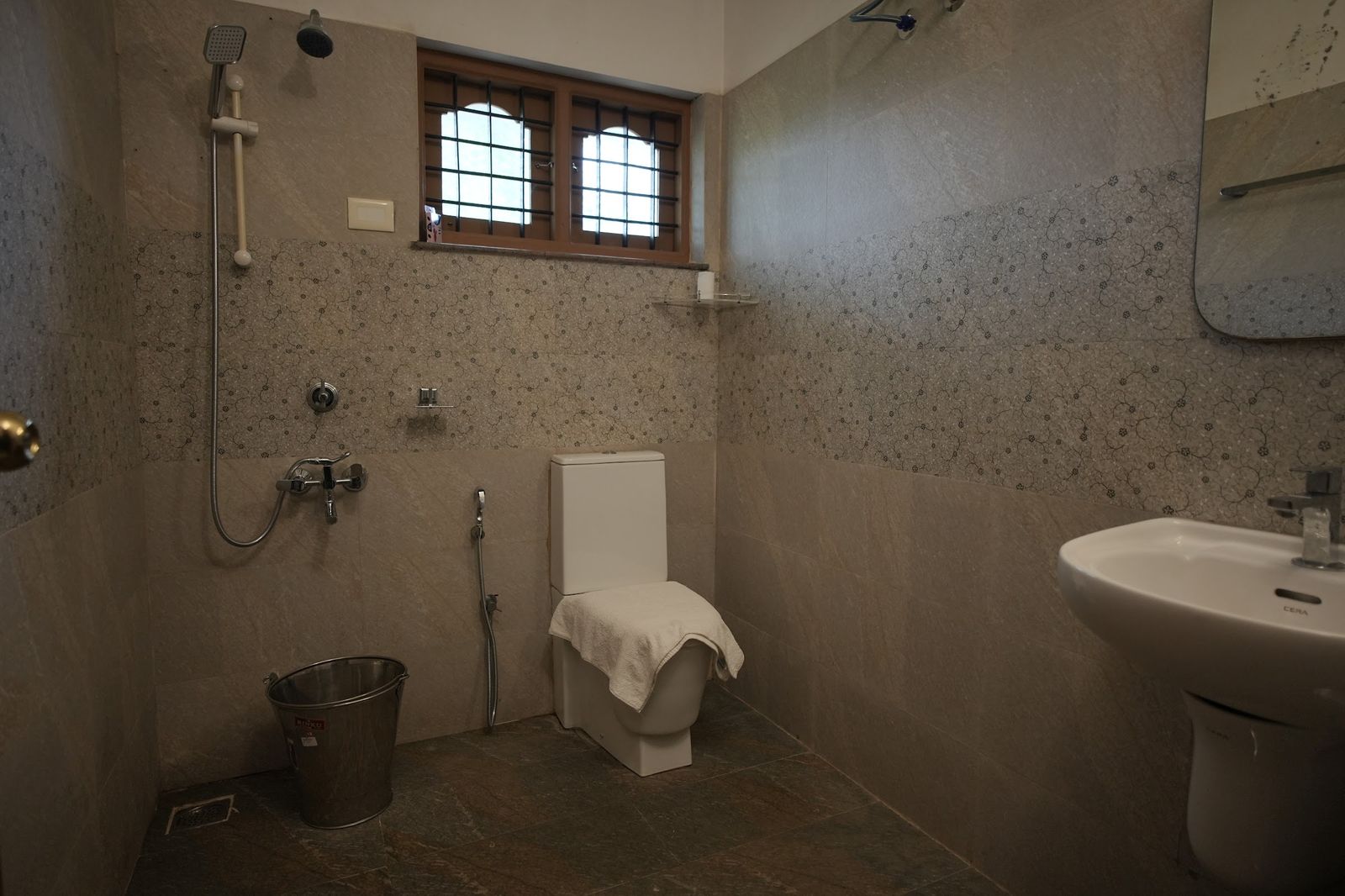 The shower room of Casa Terra